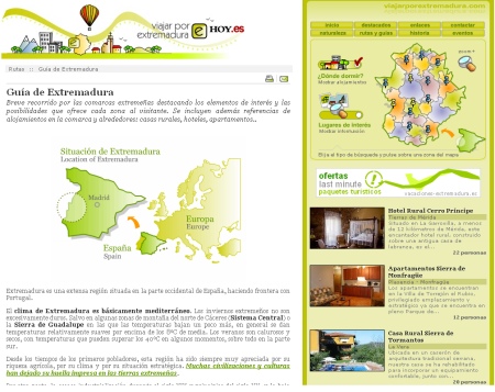 viajarporextremadura.com - portal de turismo de Extremadura